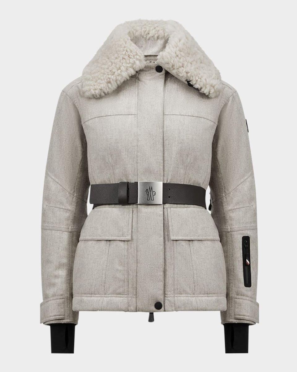 Valloire High-Performance Jacket with Shearling Tri